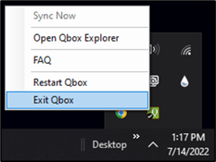 Qbox: Reinstalling Qbox