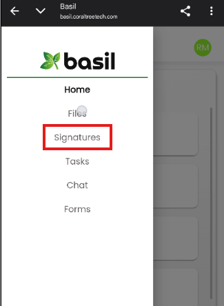 Basil: Mobile and App Version