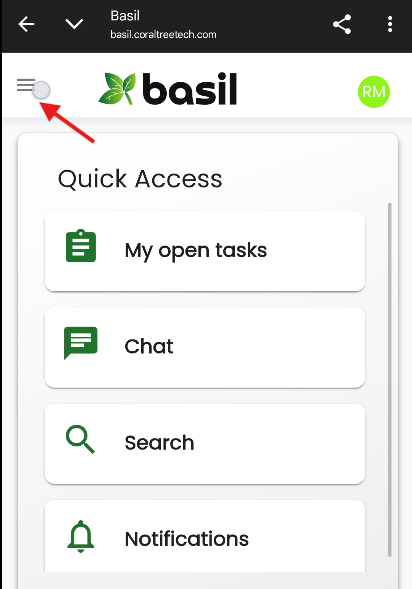 Basil: Mobile and App Version