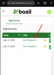 Basil: Mobile and App Version