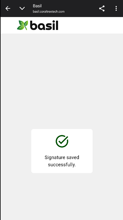 Basil: Mobile and App Version