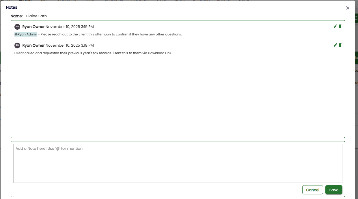 Basil: Creating Client Custom Fields, Notes, and Client Data Fields